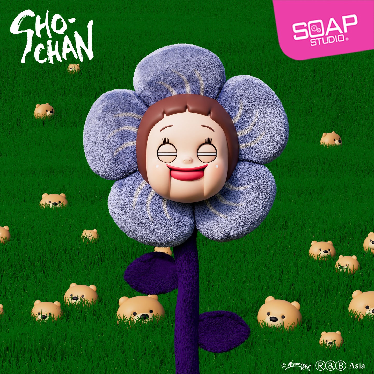 Soap Studio SHO-CHAN Magnetic Flower Pinwheel Blind Box