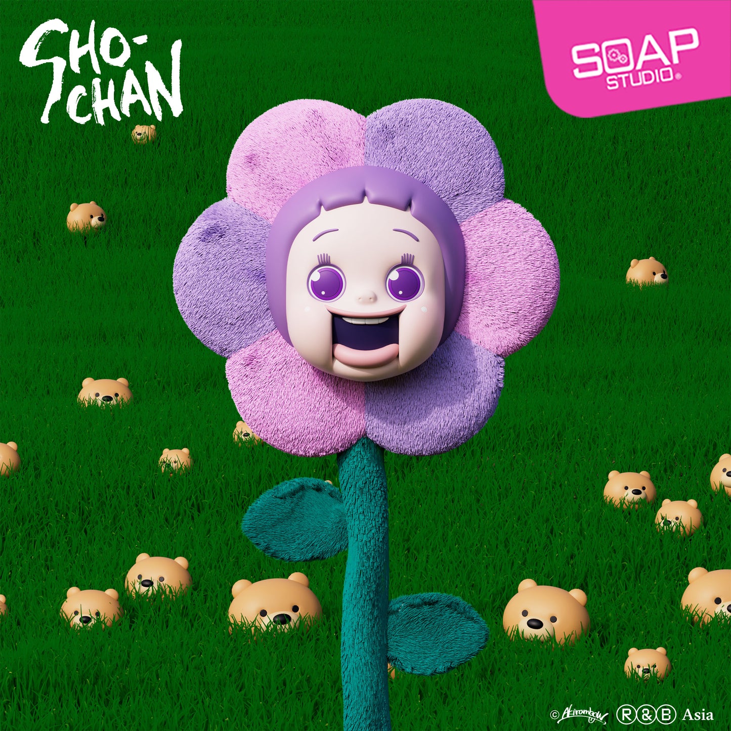 Soap Studio SHO-CHAN Magnetic Flower Pinwheel Blind Box