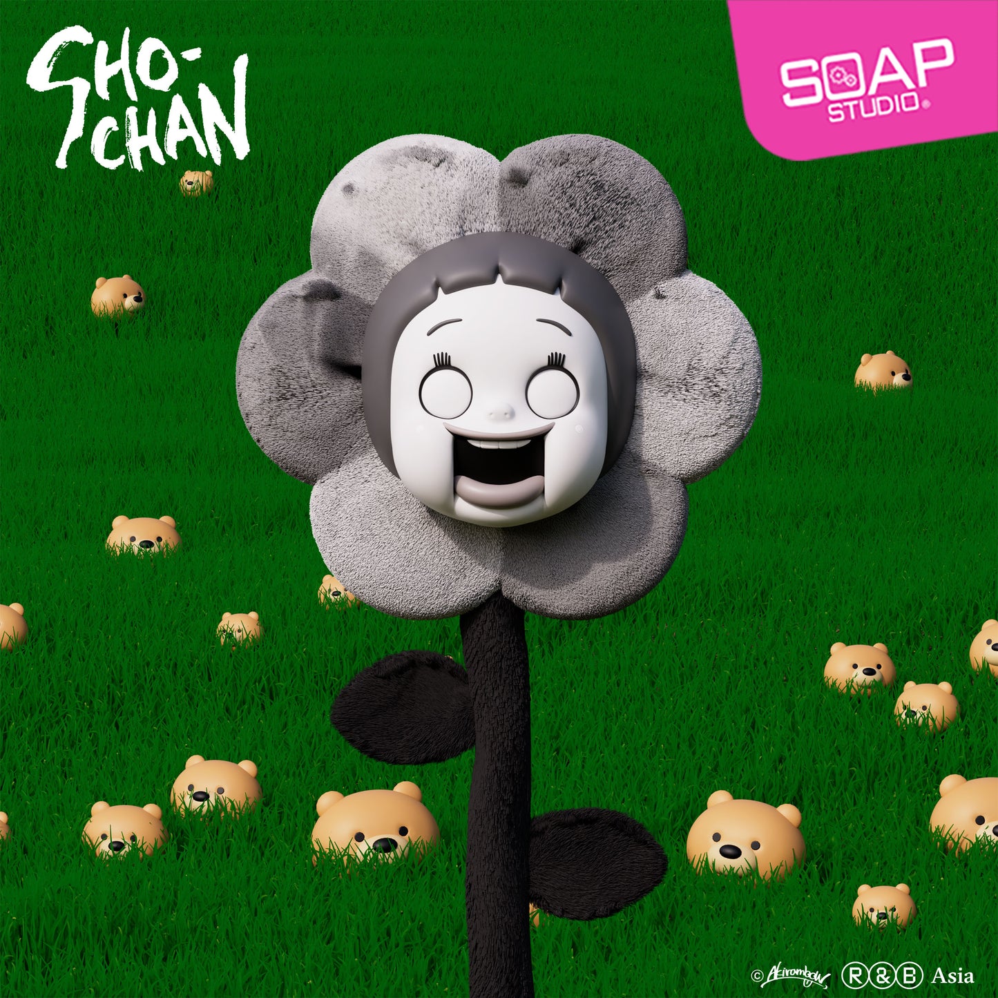 Soap Studio SHO-CHAN Magnetic Flower Pinwheel Blind Box