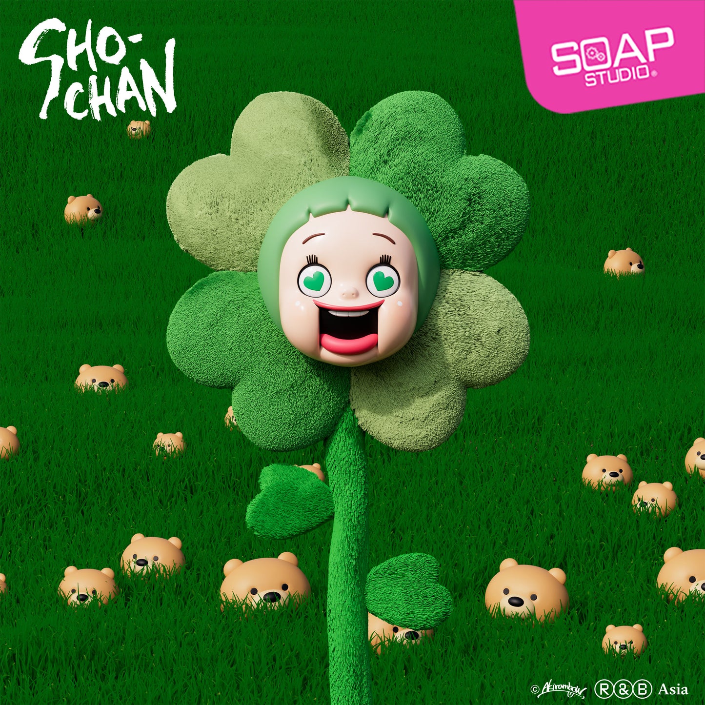 Soap Studio SHO-CHAN Magnetic Flower Pinwheel Blind Box