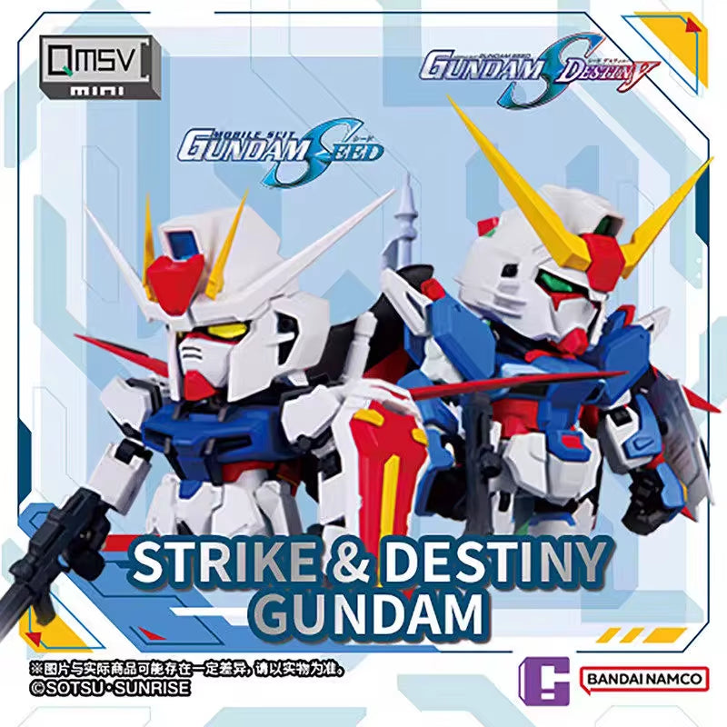 Bandai QMSV Mini Strike & Destiny Gundam Blind Box – Kouhigh Toys