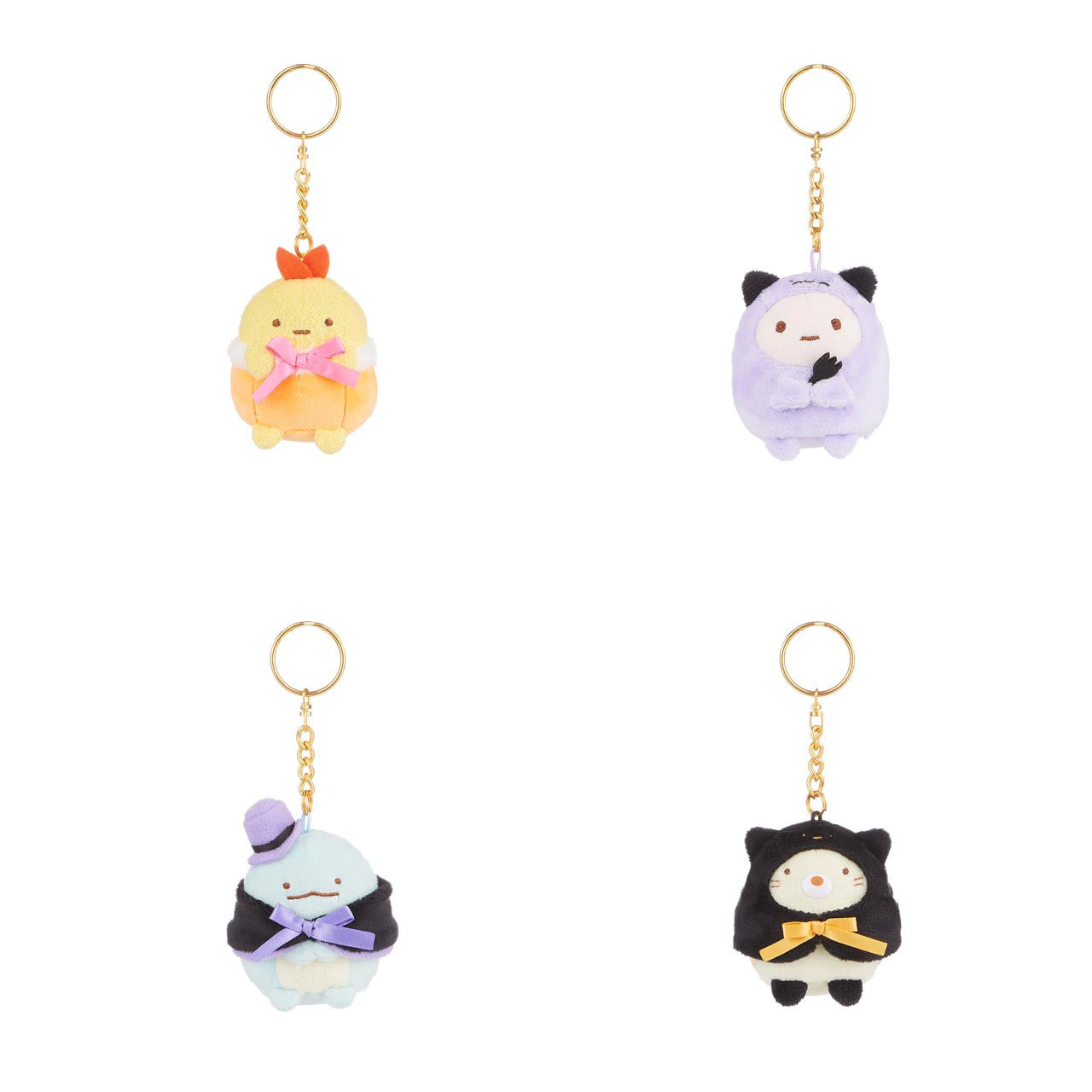 San-X Sumikkogurashi Original Halloween Keychain Plush Blind Box