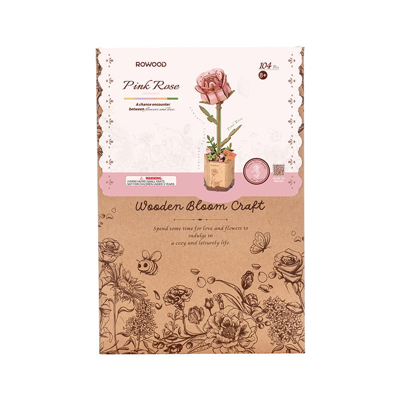 ROWOOD Pink Rose Wood Kit