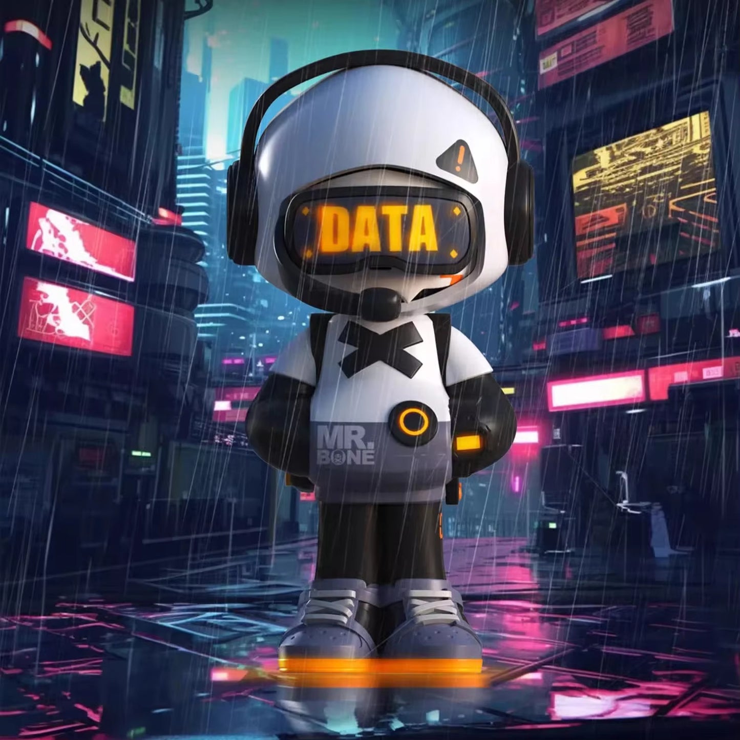 Mr. Bone Mini 2.0 A Journey Through Time Series Blind Box