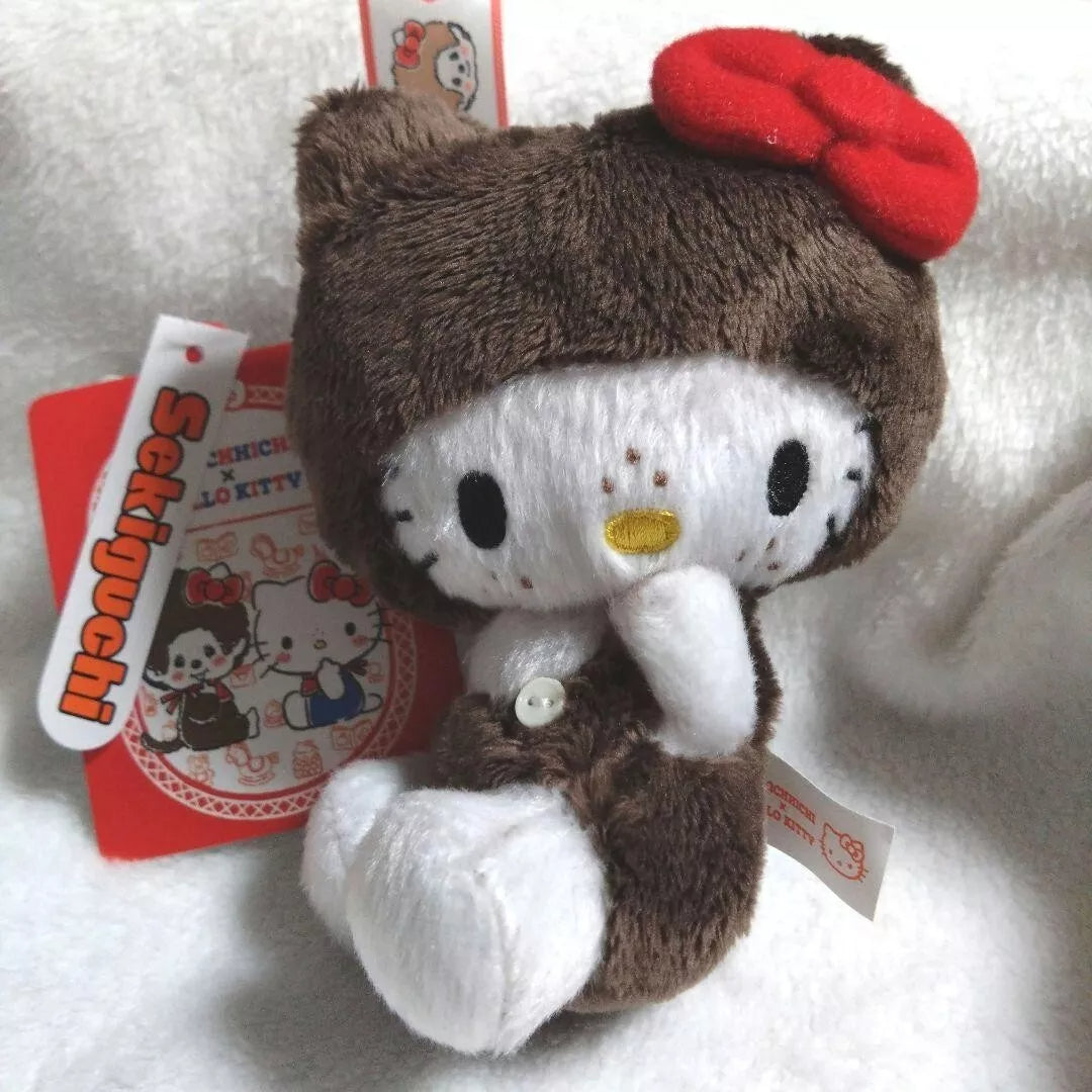 Hello Kitty x Monchhichi Big Head SS K/C HK Plush