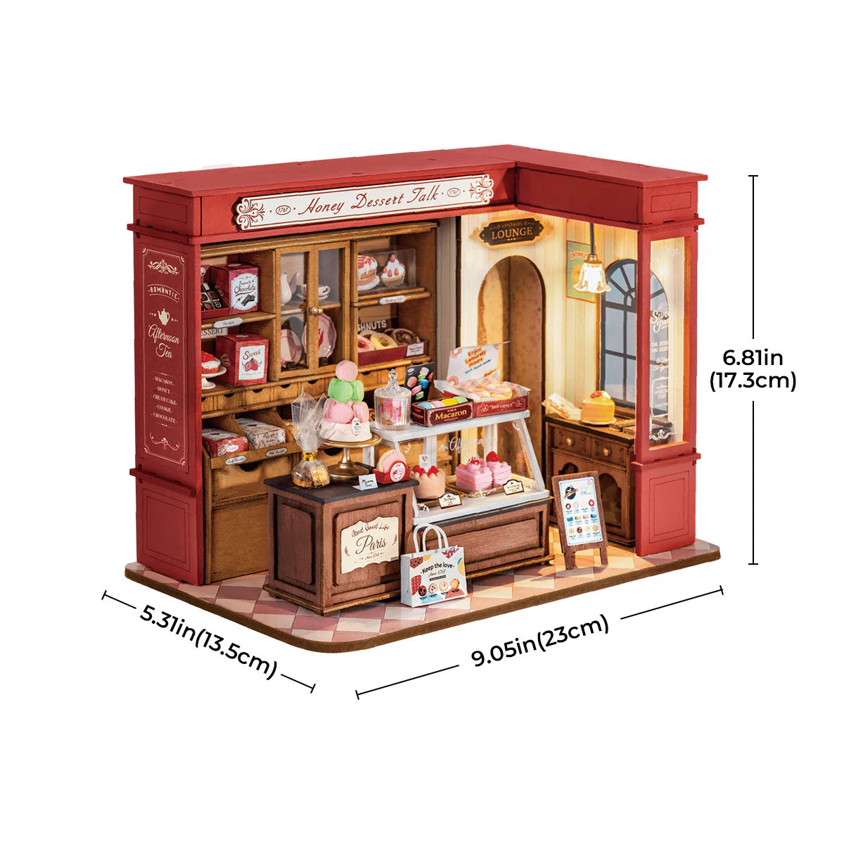 Rolife Honey Dessert Talk DIY Miniature House