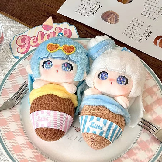 TNTSPACE Liita Rainbow Cone Series Plush Keychain