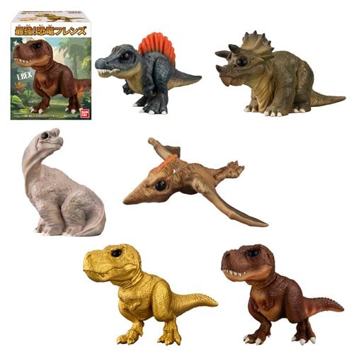 The Strongest! Dinosaur Friends (Box/12), Bandai Shokugan Friends