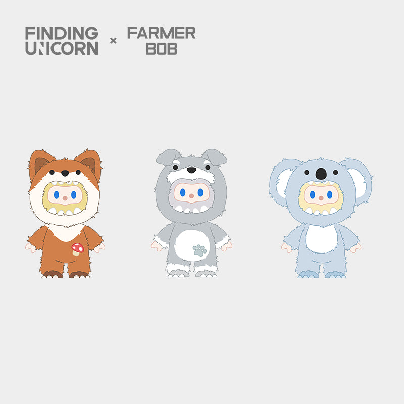 F.UN X Farmer Bob: ANI-MONSTER Series Plush Blind Box