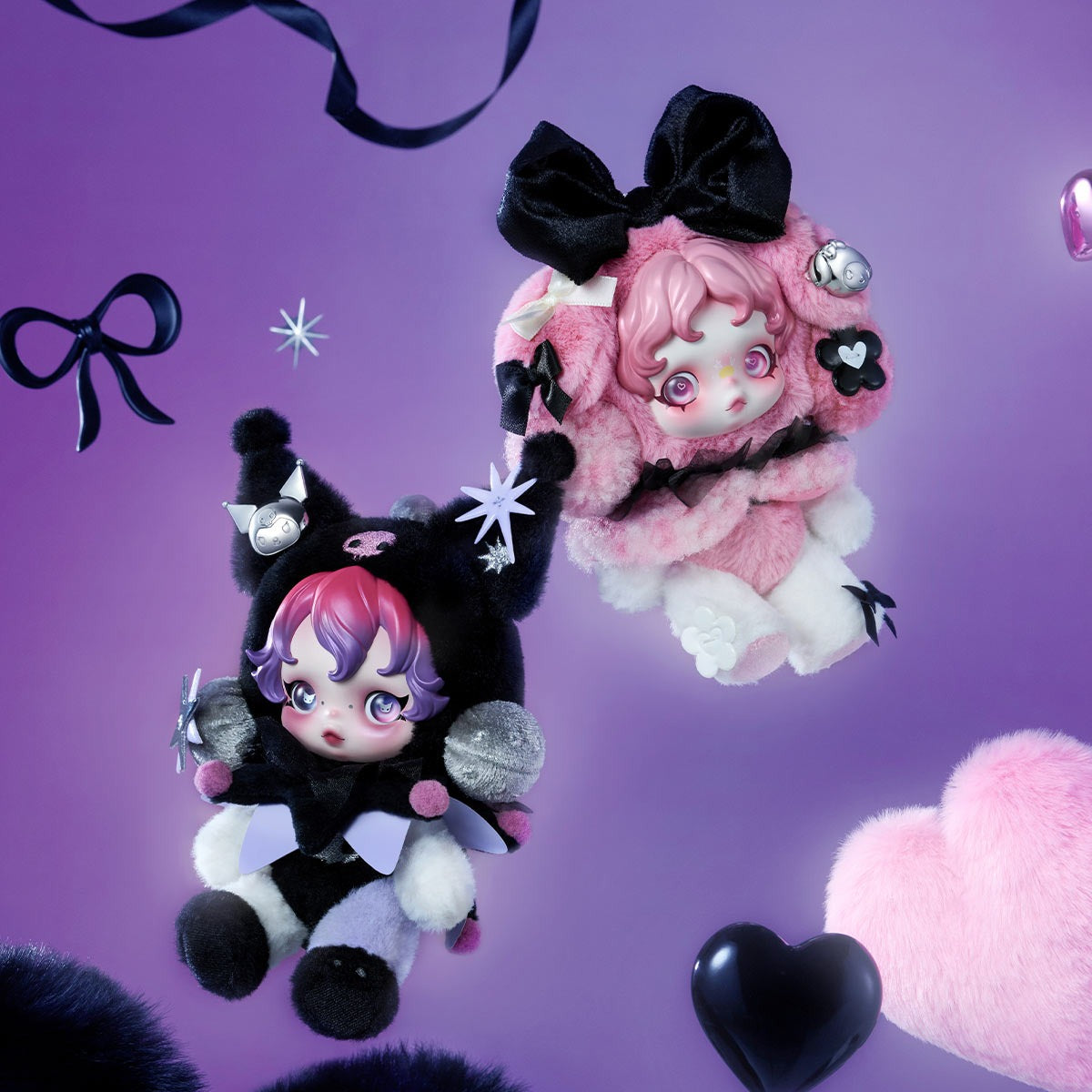 POP MART SKULLPANDA × MY MELODY Plush