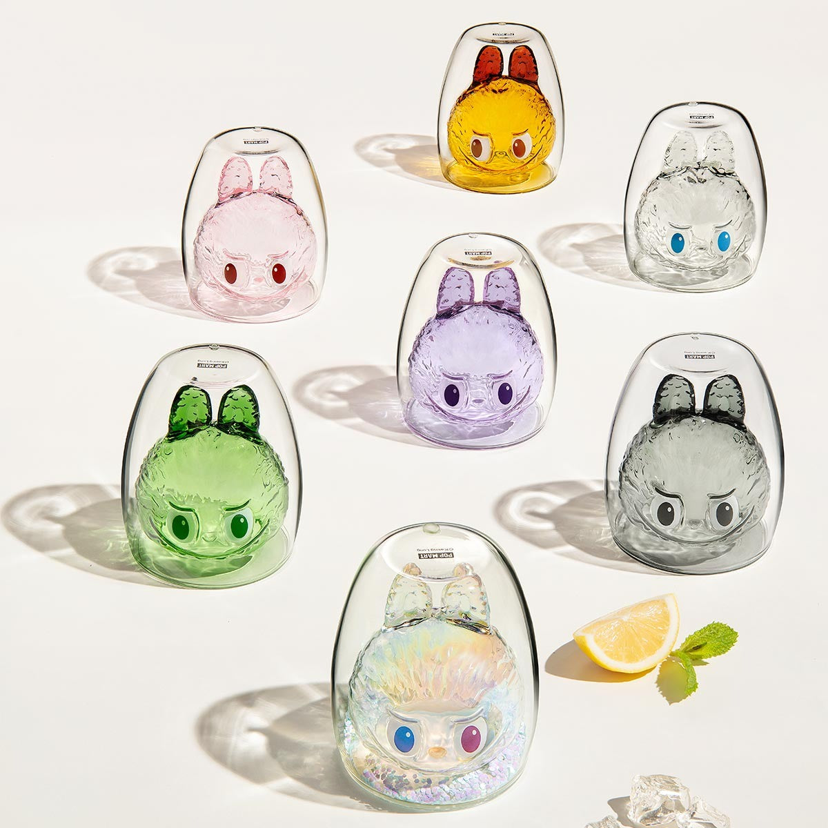 POP MART THE MONSTERS-CHEERS ! SERIES-Double-walled Glass Blind Box