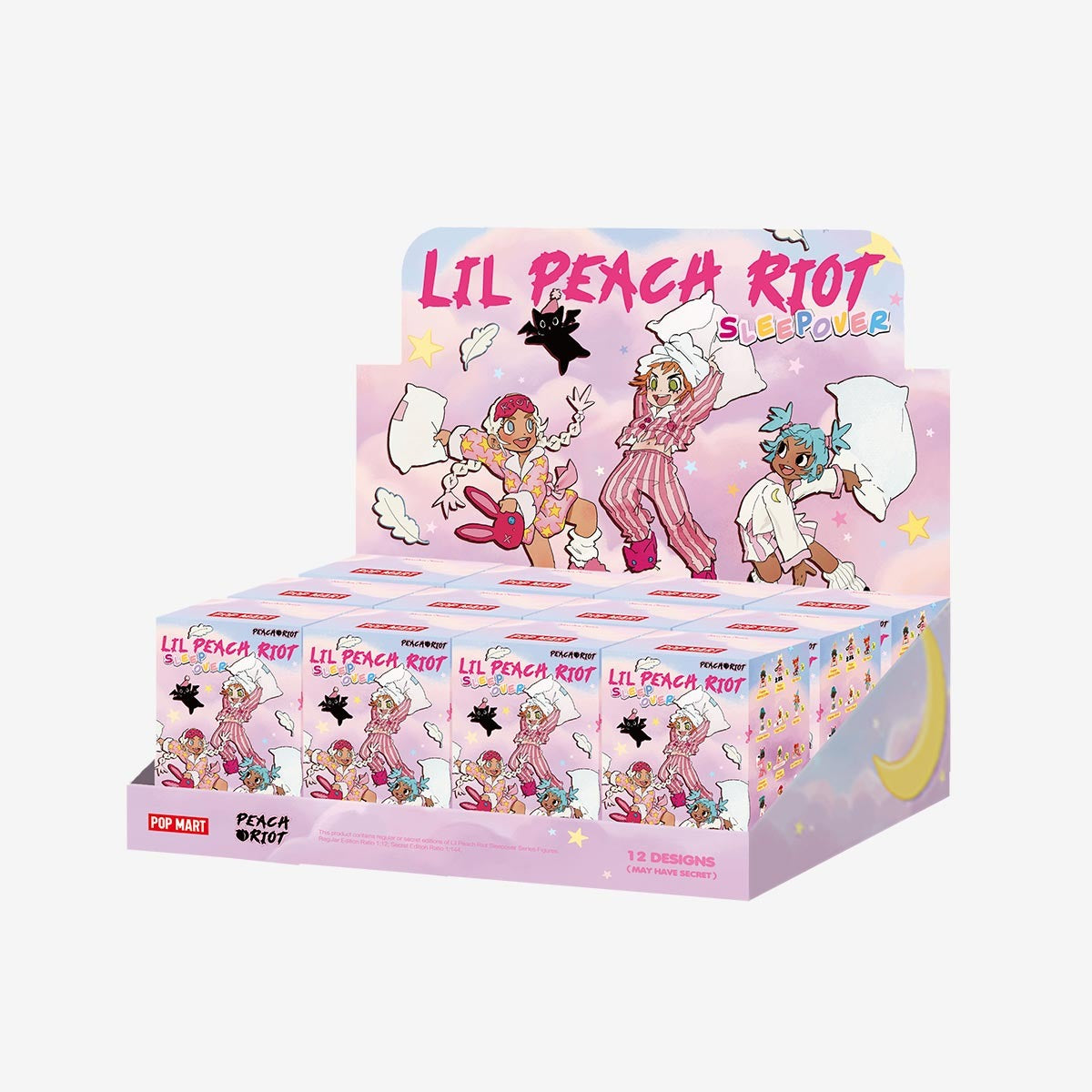 POP MART Lil Peach Riot Sleepover Series Figures