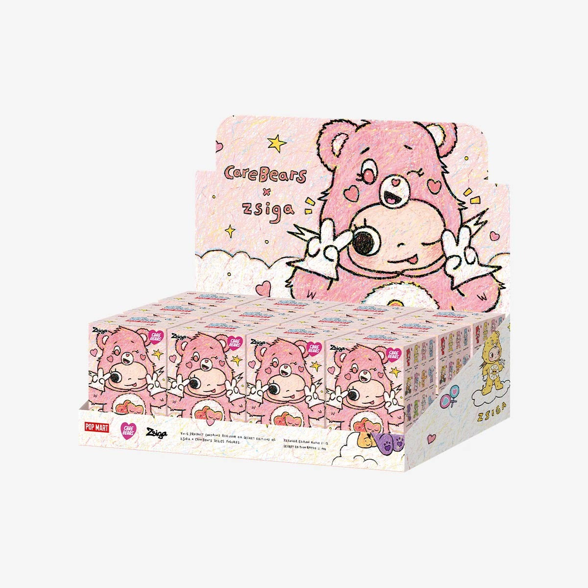 POP MART Zsiga × Care Bears Series Figures
