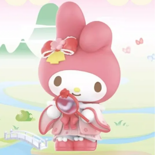 γOpen BoxγMiniso Sanrio Rhyme Flower Series - Flowering Peach