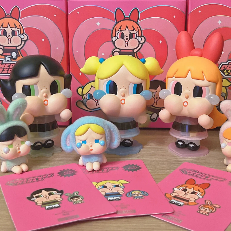 CRYBABY×The Powerpuff Girls Limited NEW】POP MART CRYBABY × The Powerpuff Girls Figure- Limited
