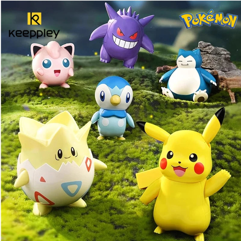 Keeppley X Pokémon Vivid Kuppy Building Blocks Sets