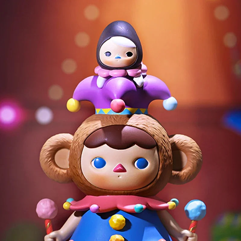 Pop Mart Pucky Elf Circus Acrobatic Baby Blister Pack Figure
