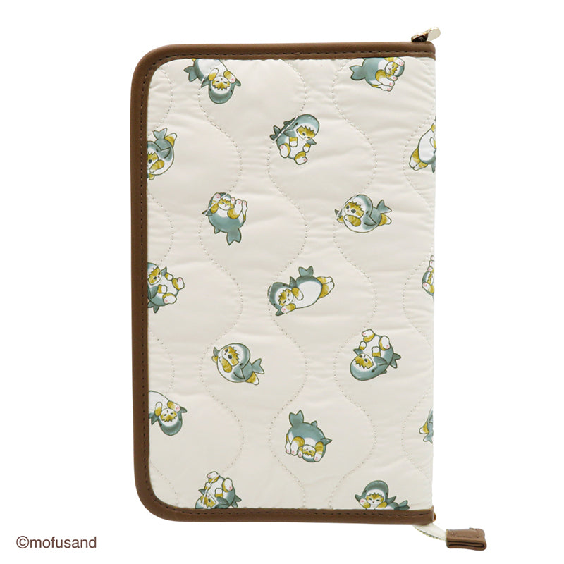 Mofusand: File Binder Quilted (Shark_White)