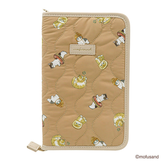 Mofusand: File Binder Quilted (Bread_Brown)
