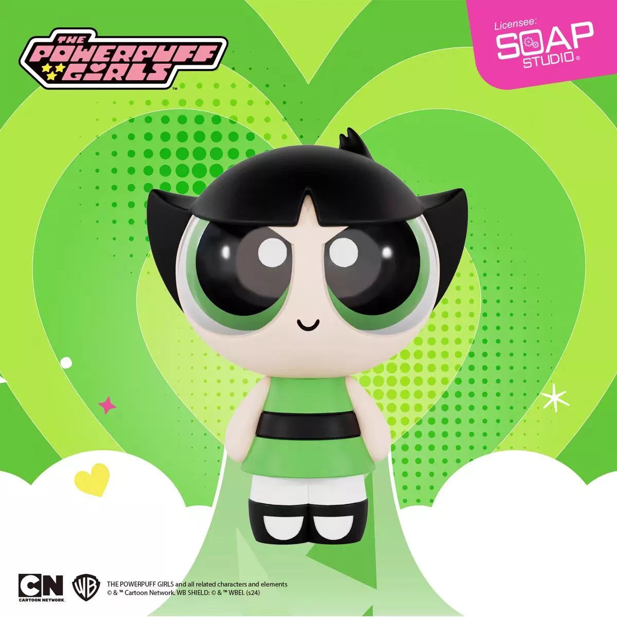 【NEW】Soap Studio The Powerpuff Girls Blop Blop Series Figure Set