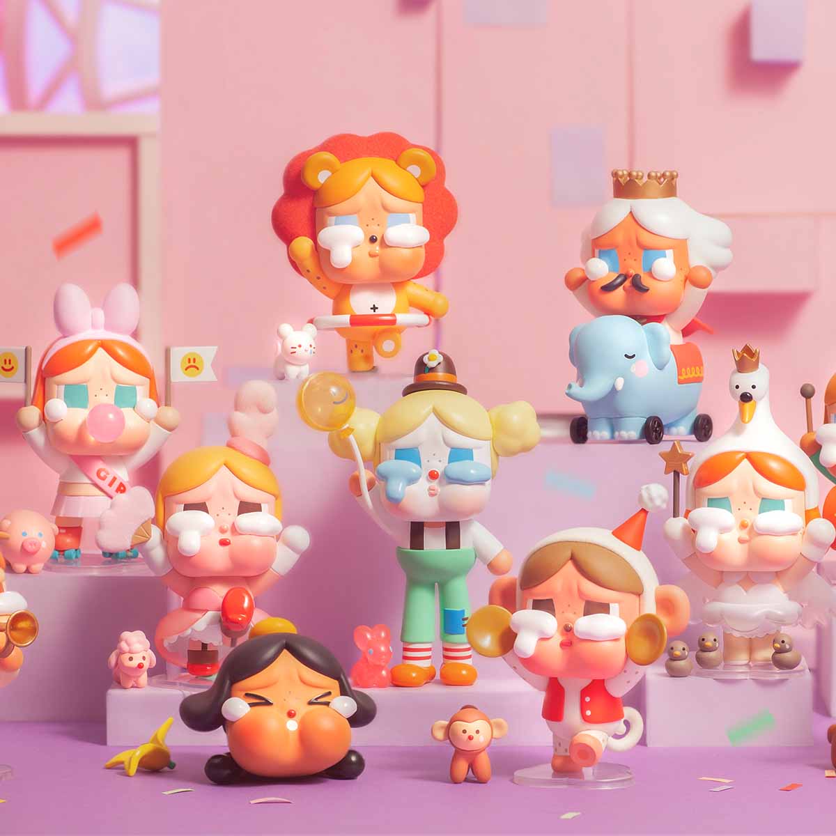 Pop Mart CRYBABY Crying Parade Series