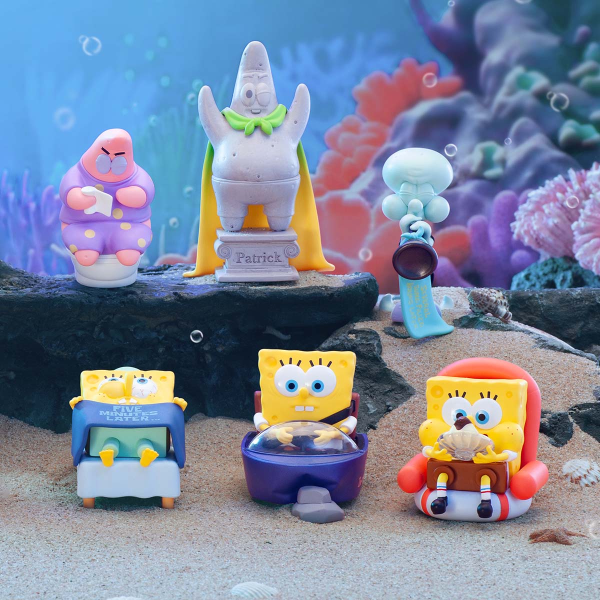 New】SpongeBob Life Transitions Series Blind Box Random Style