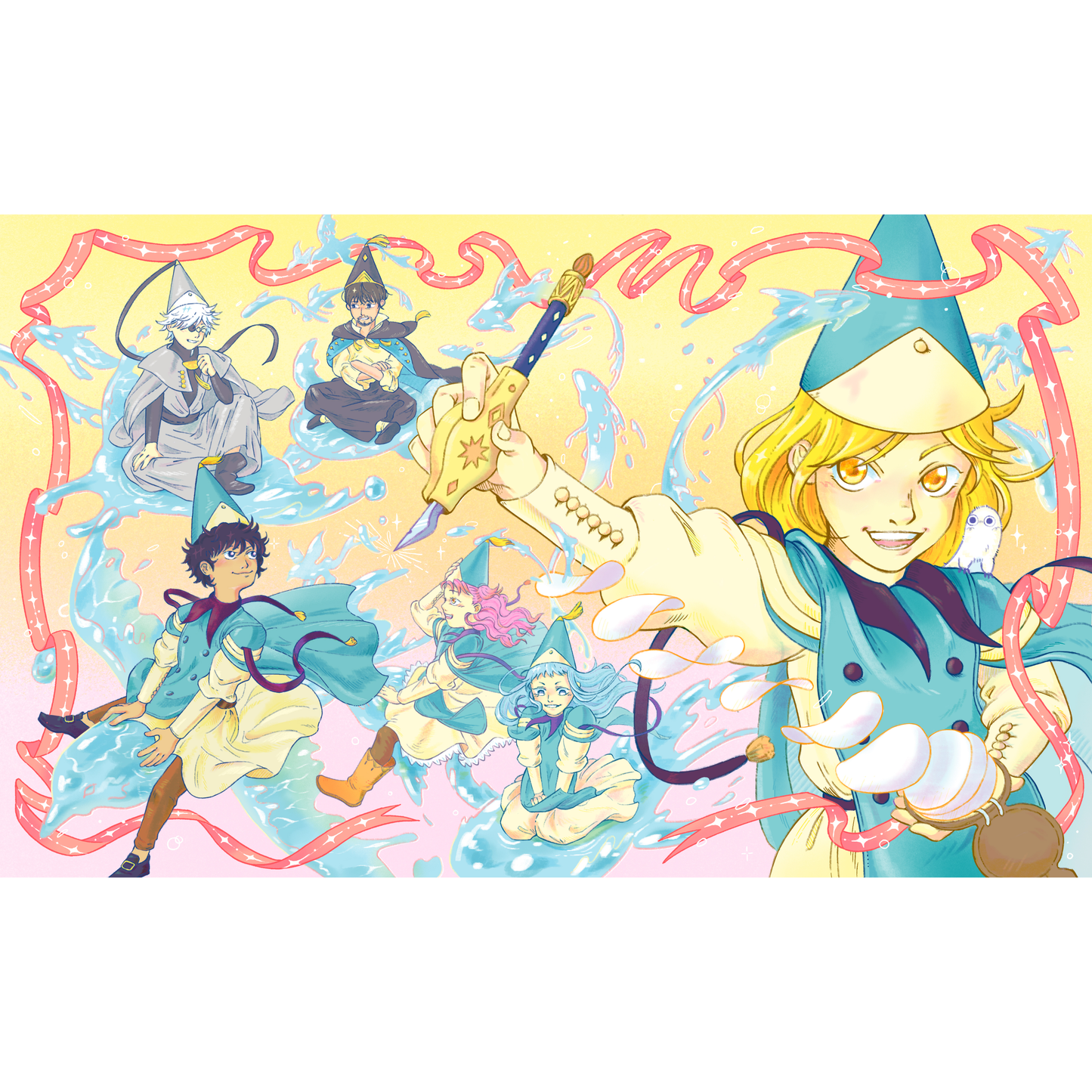 Nikita Tsai/HungryWhales - Witch Hat Atelier Risograph