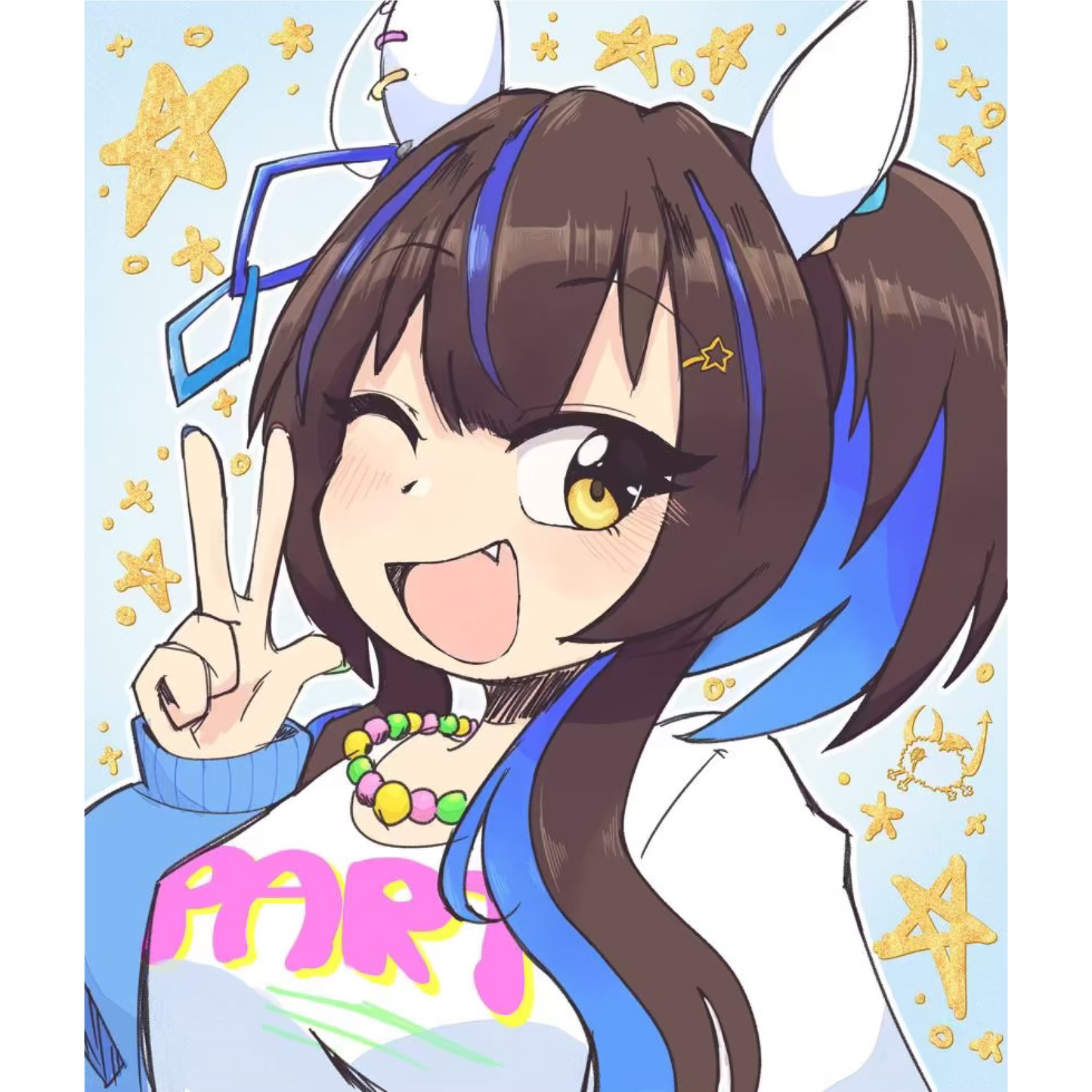 Melody Melancholy - Umamusume Print