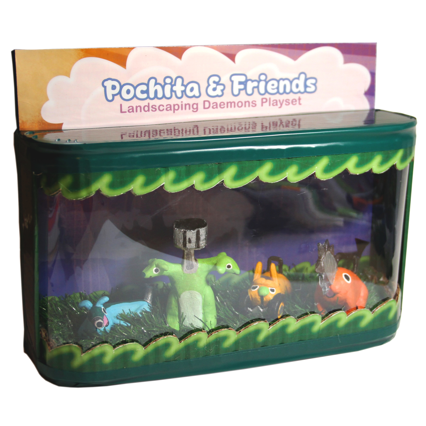 Lauren Kolar - Pochita & Friends Landscaping Daemons Playset