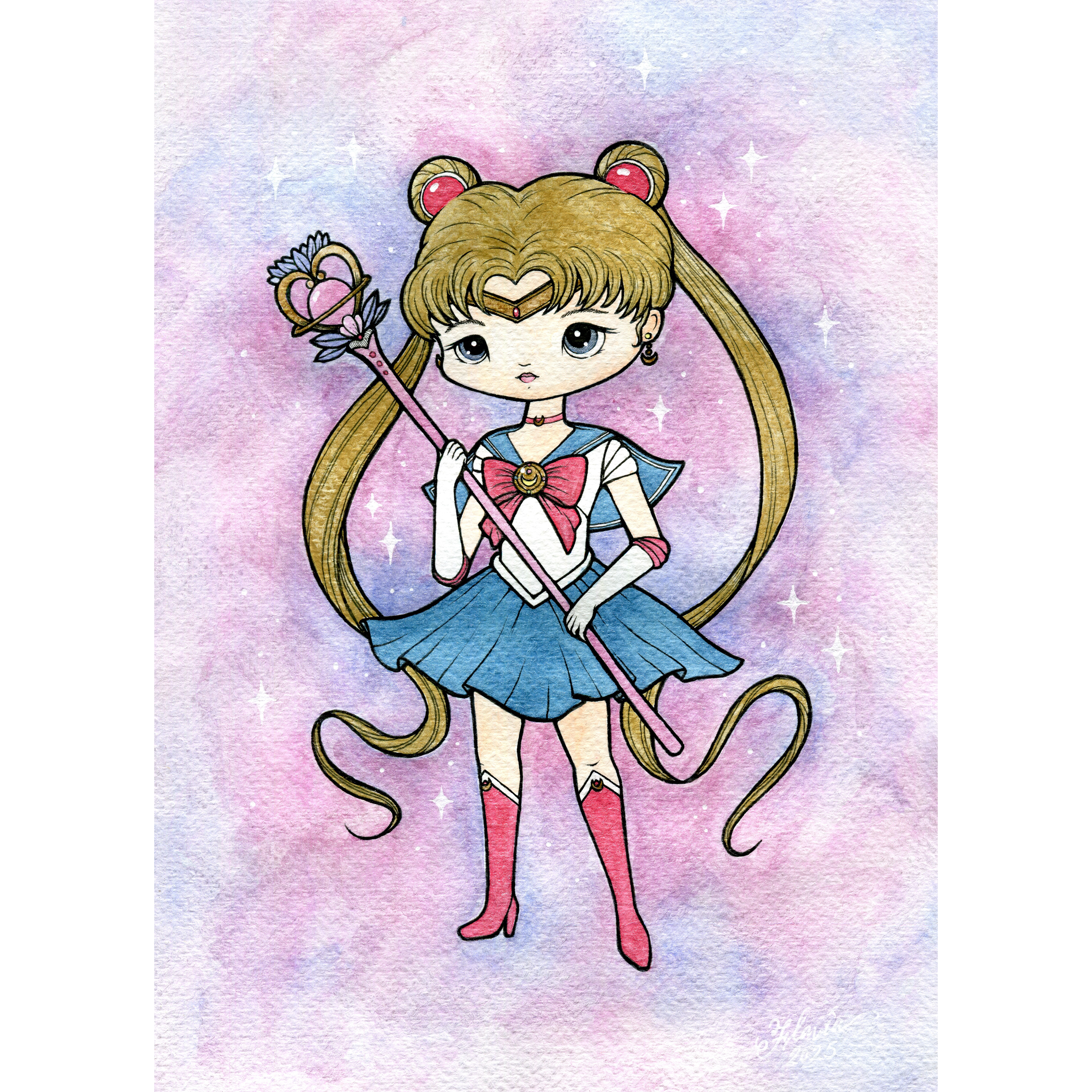 MEET　SAILORMOON　1 Sailor Moon - OFFICIAL DUB CLIP- Luna Appears! - Own Set 1