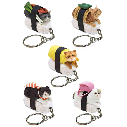 Sushi Cat (Nekozushi) Series #1 Keyring Blind Box