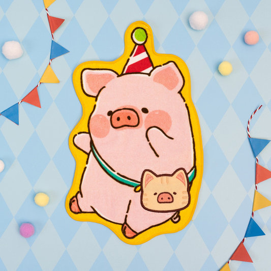 【BOGO】ToyZero+ Lulu The Pig Celebration: Clown Towel