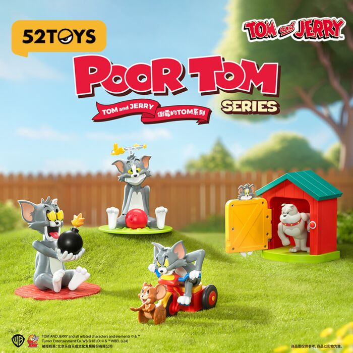 52TOYS TOM and JERRY Poor Tom Series Blind Box