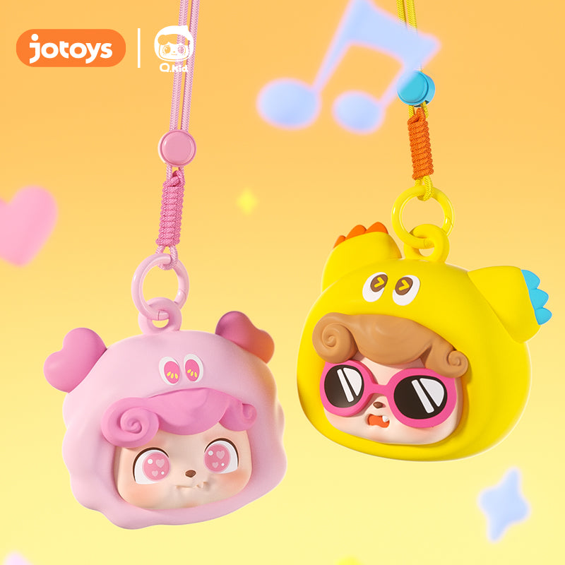 emotional monsters Jotoys Q KID Emotional Monsters Series Earphone bag Blind Box Single Box