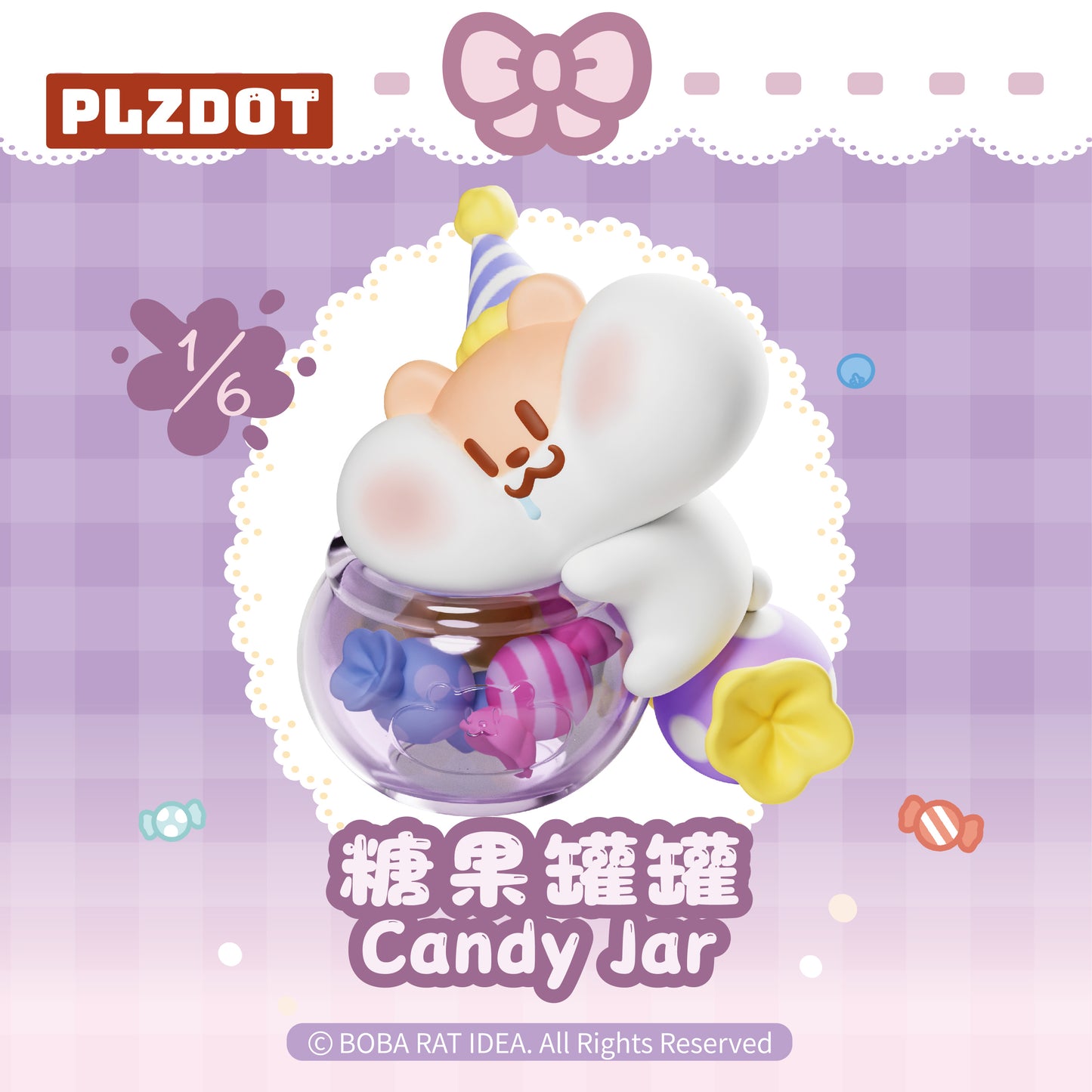 【NEW】PLZDOT BOBARAT IDEA - Dessert House Series Blind Box