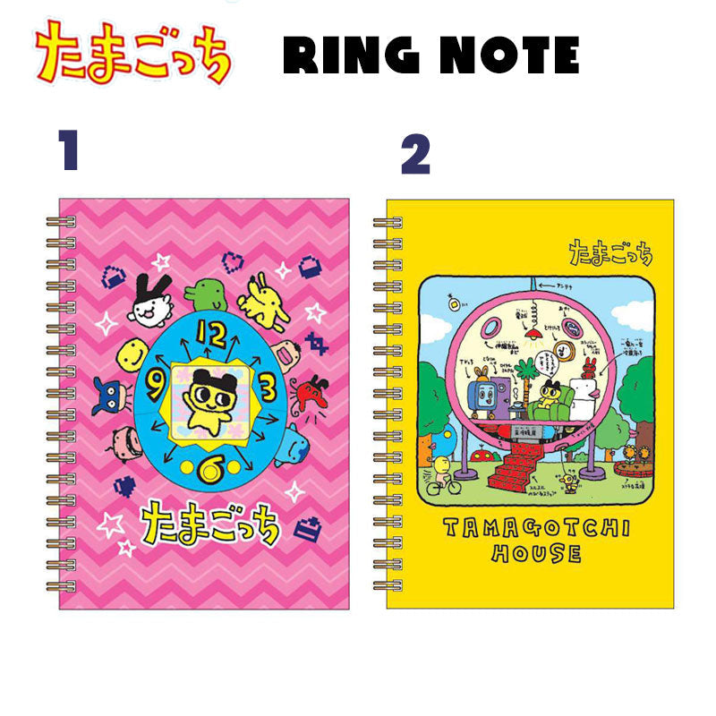 Pocket Ring Notebook Tamagotchi B
