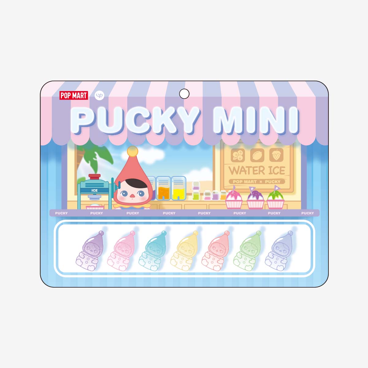 Pop Mart PUCKY Mini Water Ice Figure Series (7-in-1) Pack