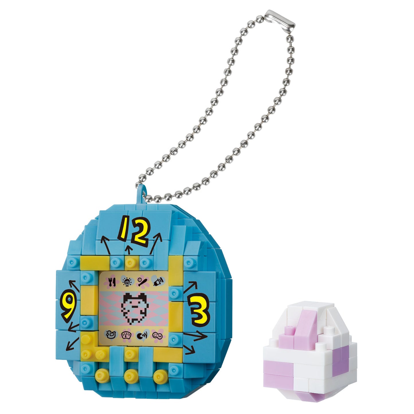 Nanoblock First Generation Tamagotchi Building Kit (Blue)