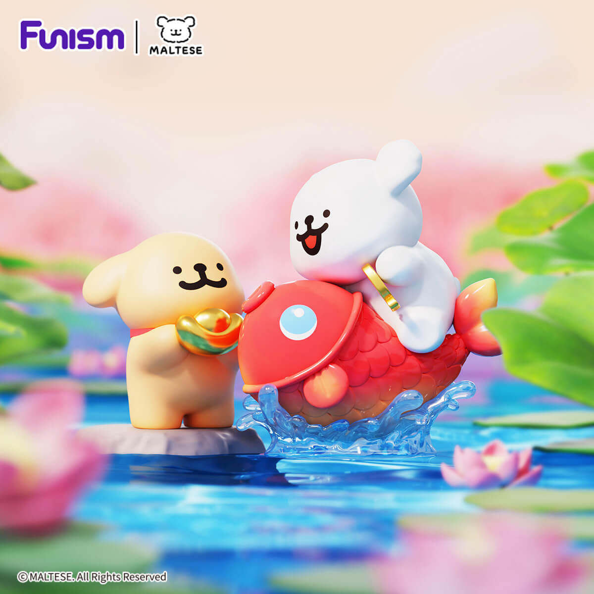 Funism Maltese Lucky Paws Series Blind Box