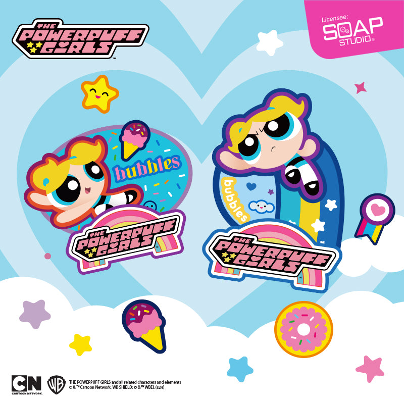 【NEW】Soap Studio The Powerpuff Girls Standing Magnetic Badge Blind Box