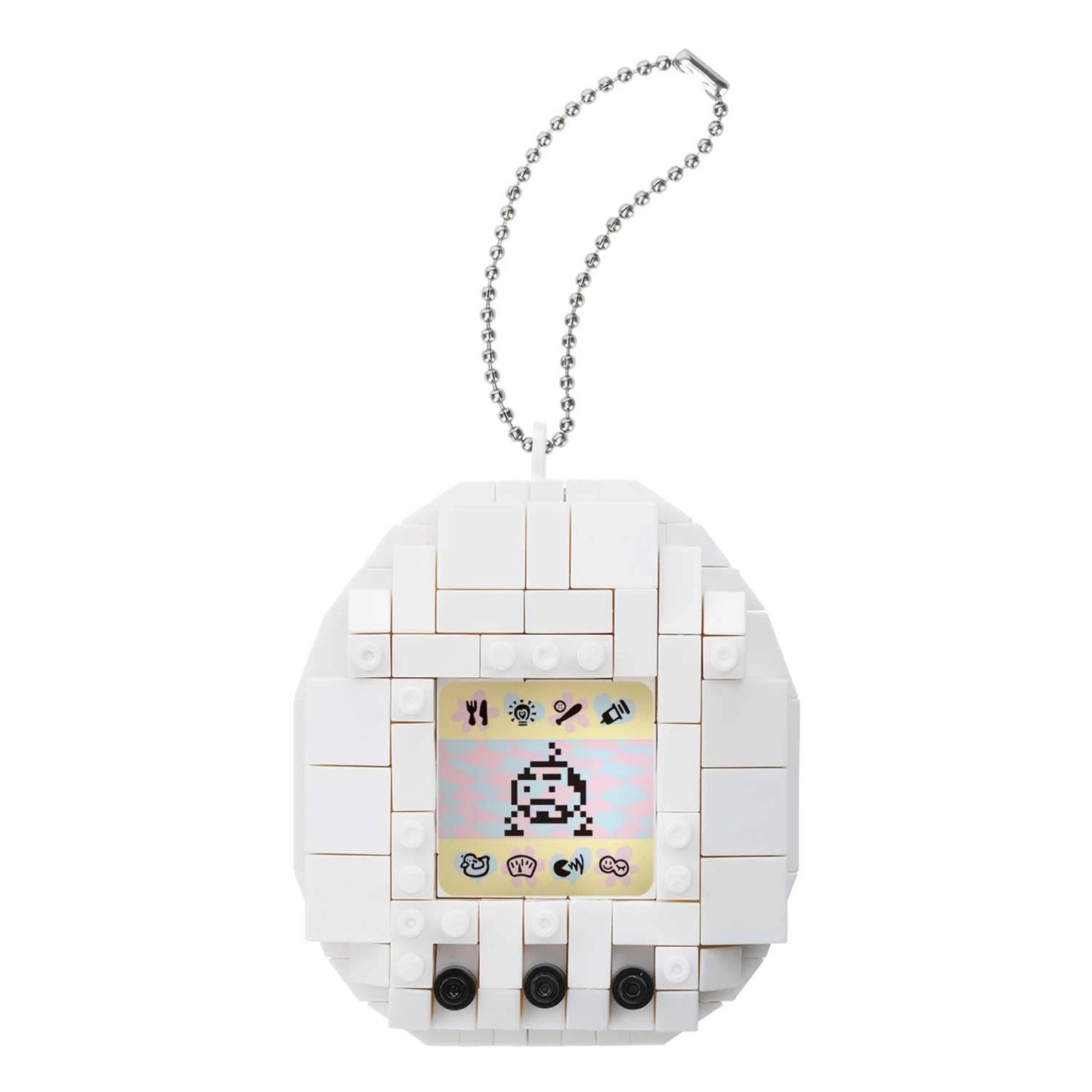 Nanoblock First Generation Tamagotchi Building Kit (White)