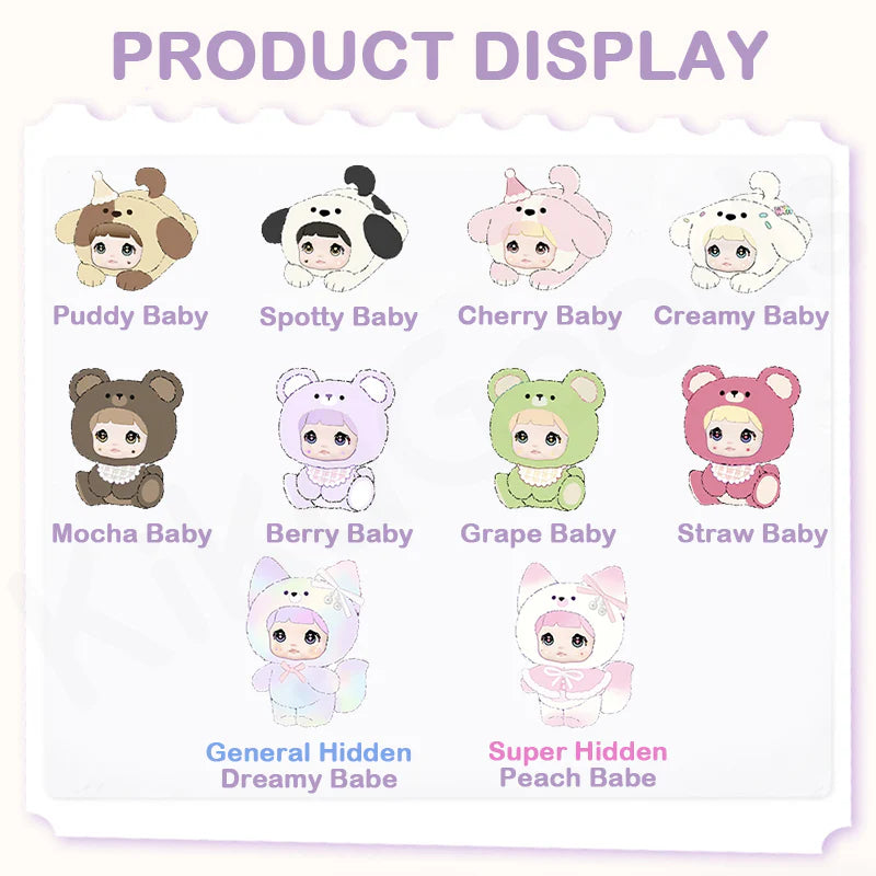 【Limited】Nommi Baby Series Plush Blind Box