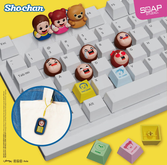 【NEW】Soap Studio Sho Chan Keycaps Series Blind Box