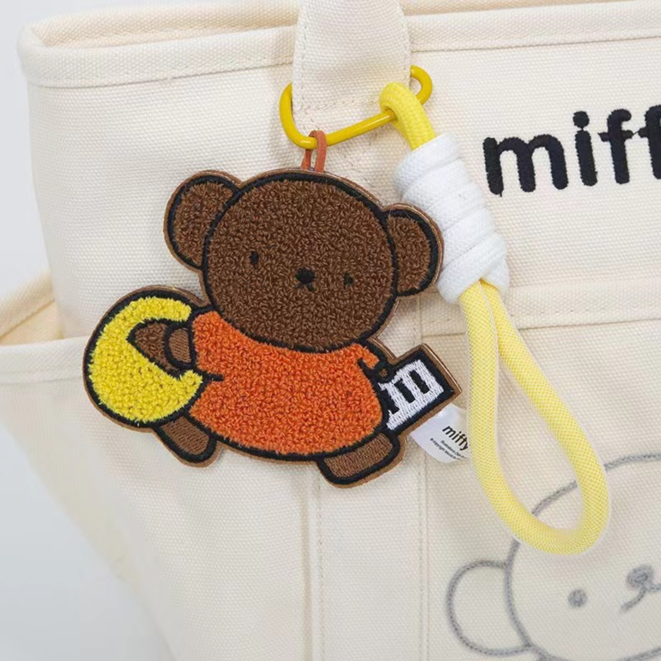 Miffy by Dick Bruna: Miffy and Friends Plush Embroid Pendant