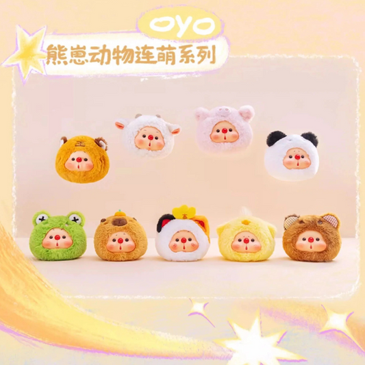 【NEW】Jotoys: OYO Animal's Line Plush Series Blind Box