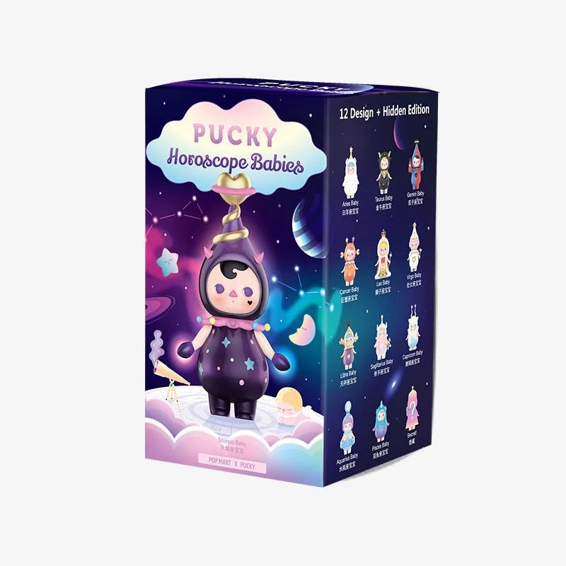 Pop Mart Pucky Horoscope Babies Series Blind Box Figure