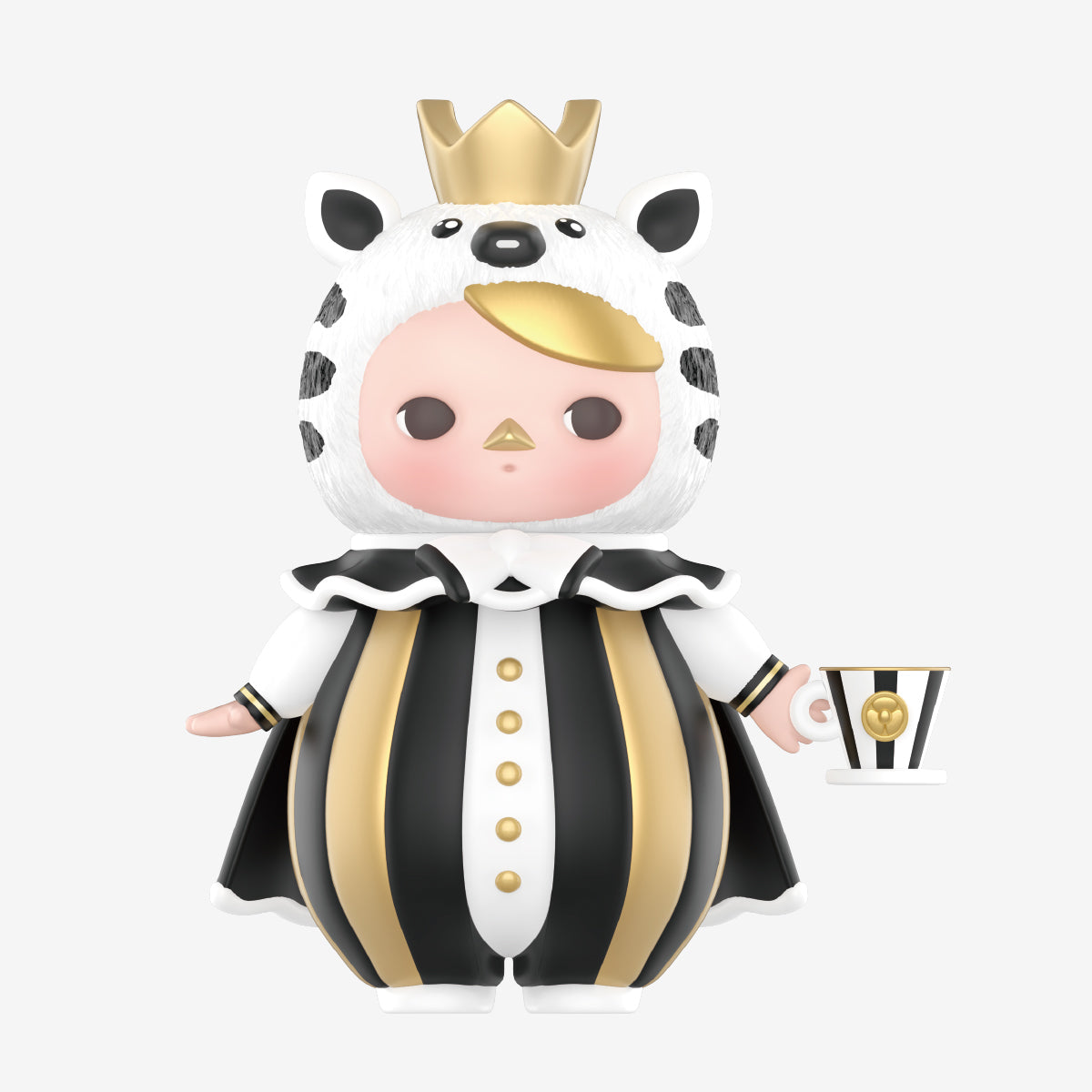 【Open Box】Pop Mart PUCKY Elf Animal Tea Party Series - Zebra baby