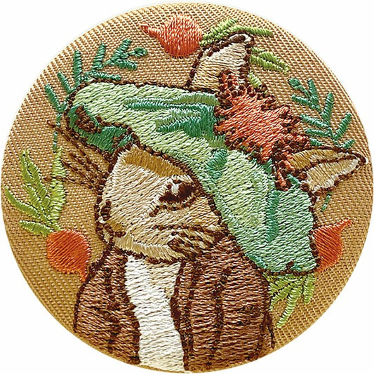 Peter Rabbit Embroidery Magnet Pin Blind Bags