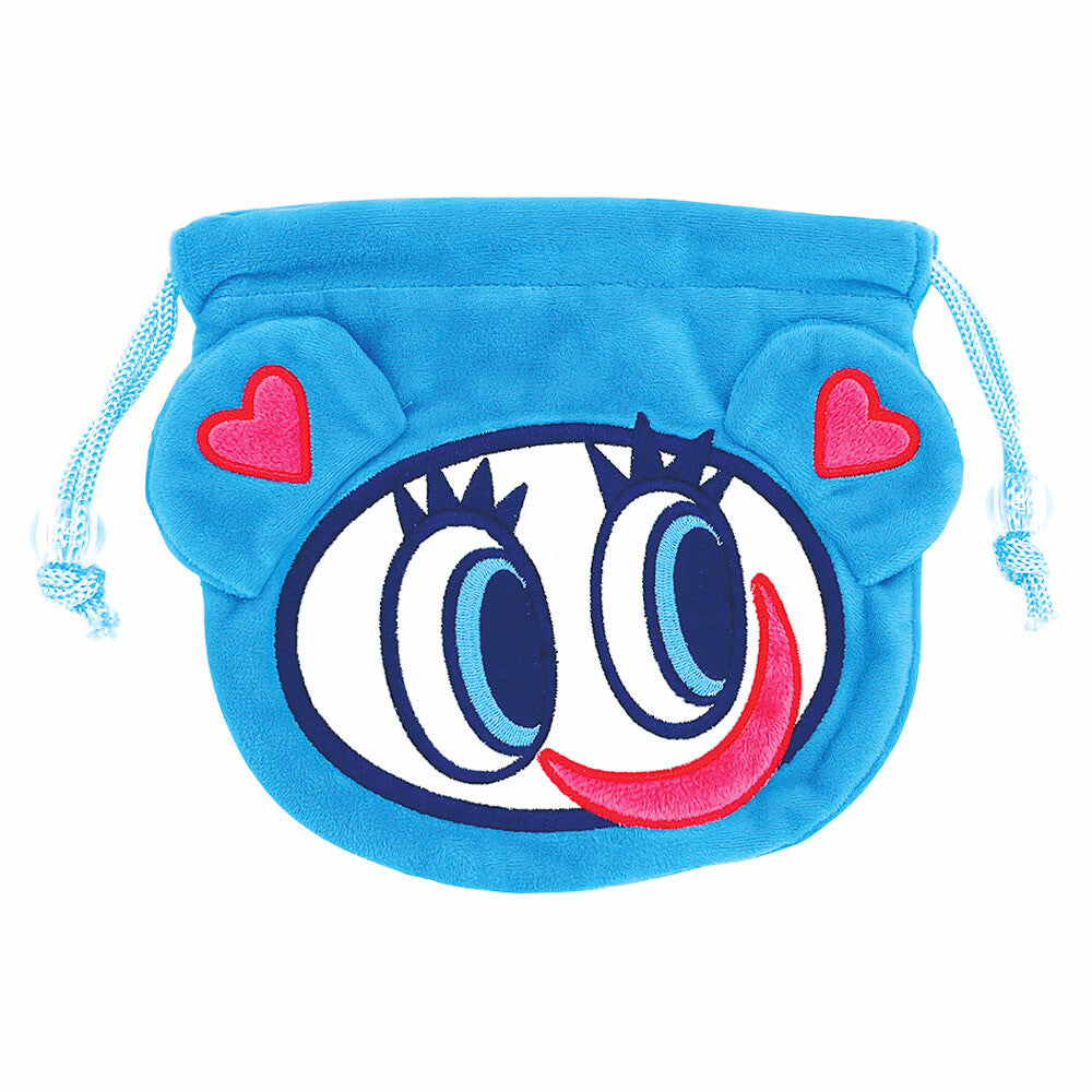 Narumiya Angel Blue Drawstring Pouch