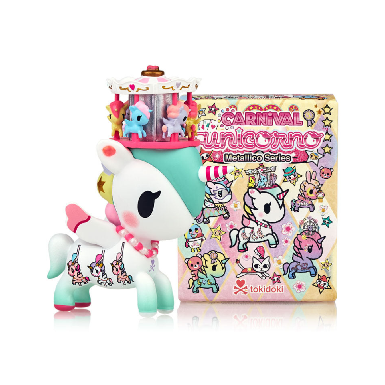 Tokidoki Carnival Unicorno Metallico Blind Box